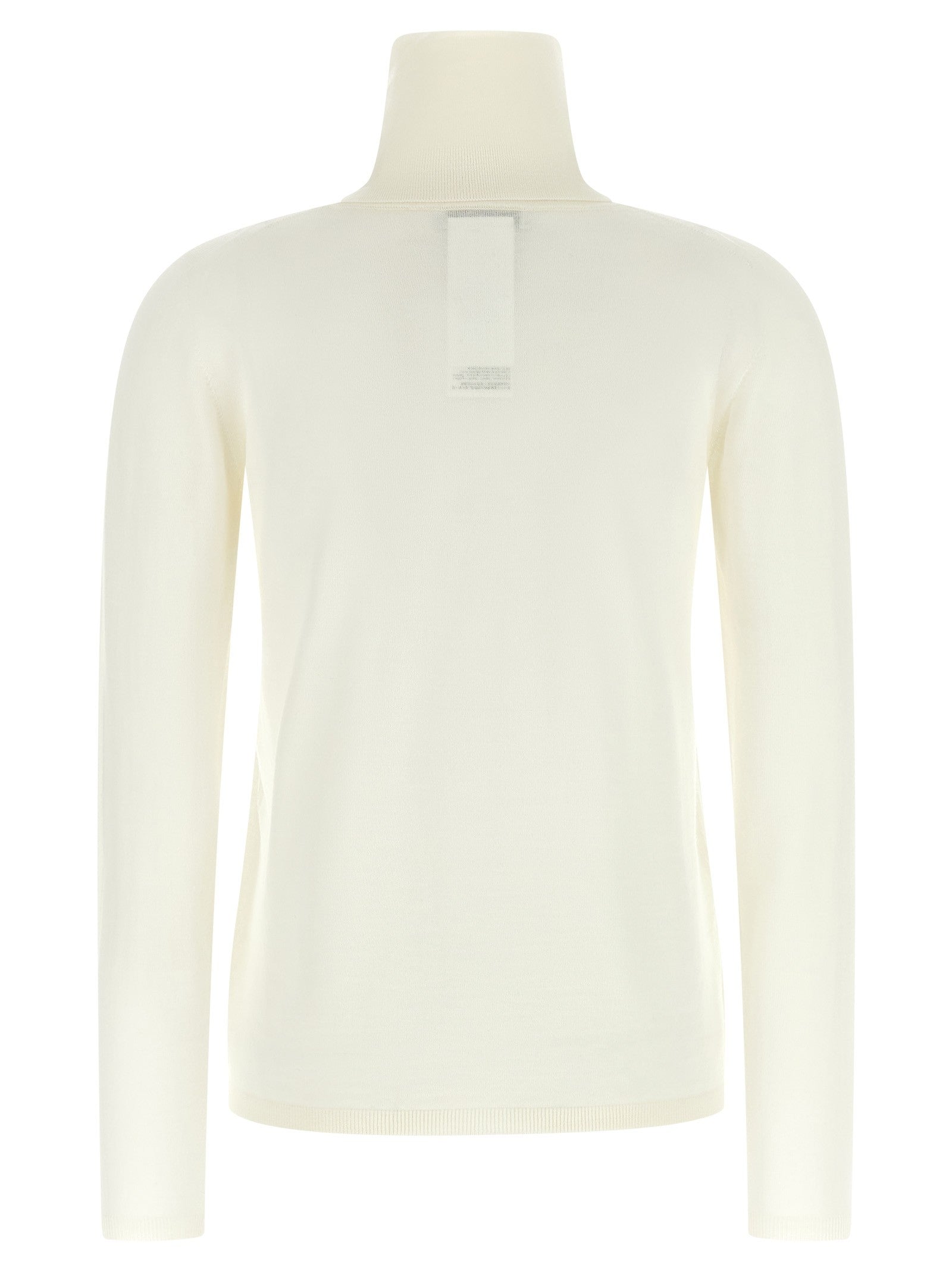 Max Mara Saluto Turtleneck Sweater White