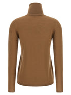 Max Mara Saluto Turtleneck Sweater Beige
