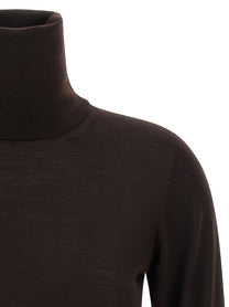 Max Mara Saluto Turtleneck Sweater Brown