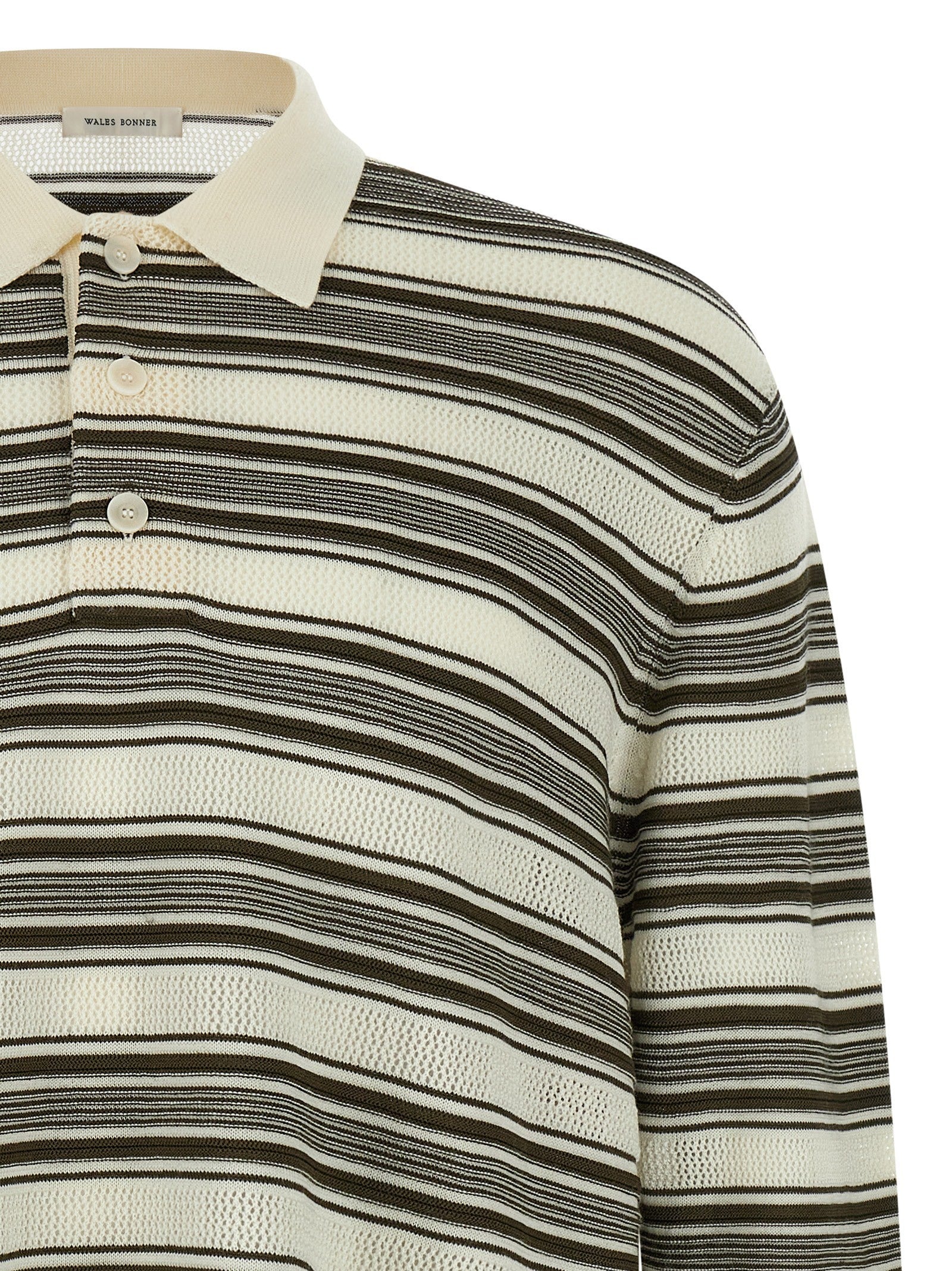 Wales Bonner Samuel Polo Shirt Gold