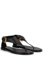 Balmain Women's Sandal Anthem Black, view 2