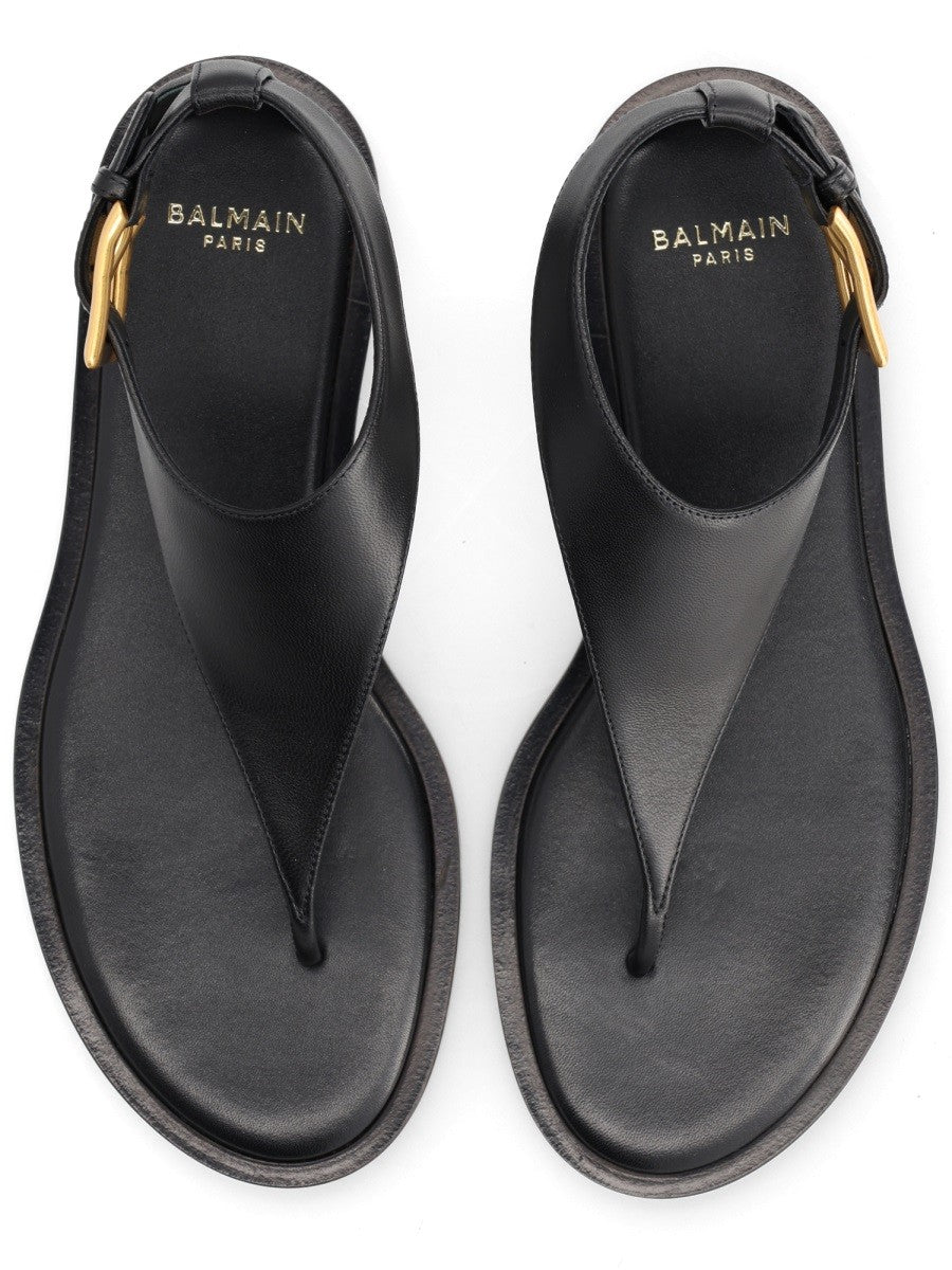 Balmain Women's Sandal Anthem Black