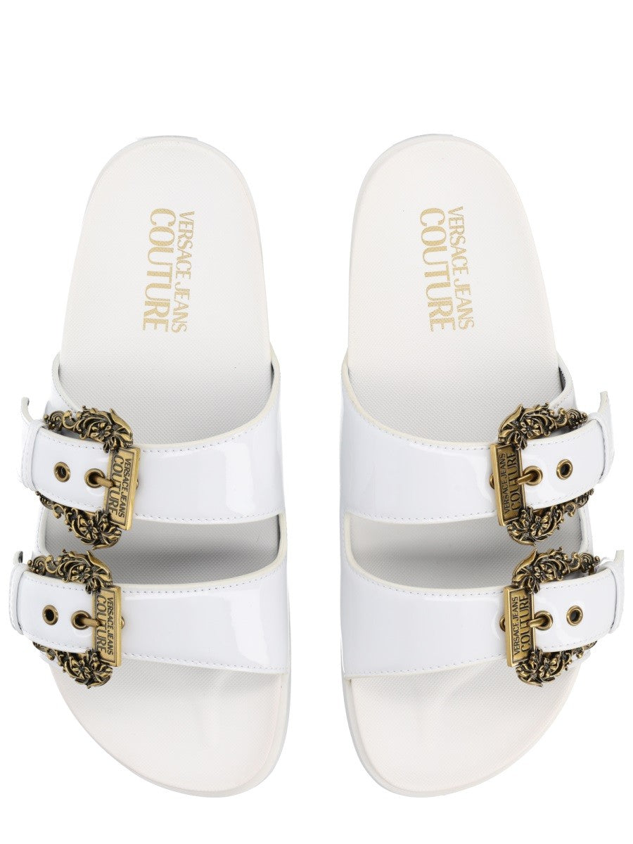 Versace Jeans Couture Women's Sandal Arizona White