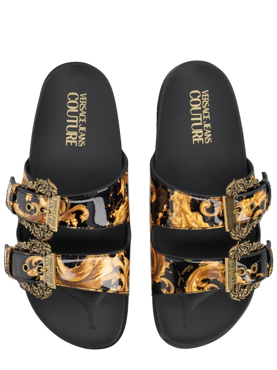 Versace Jeans Couture Women's Sandal Arizona Black