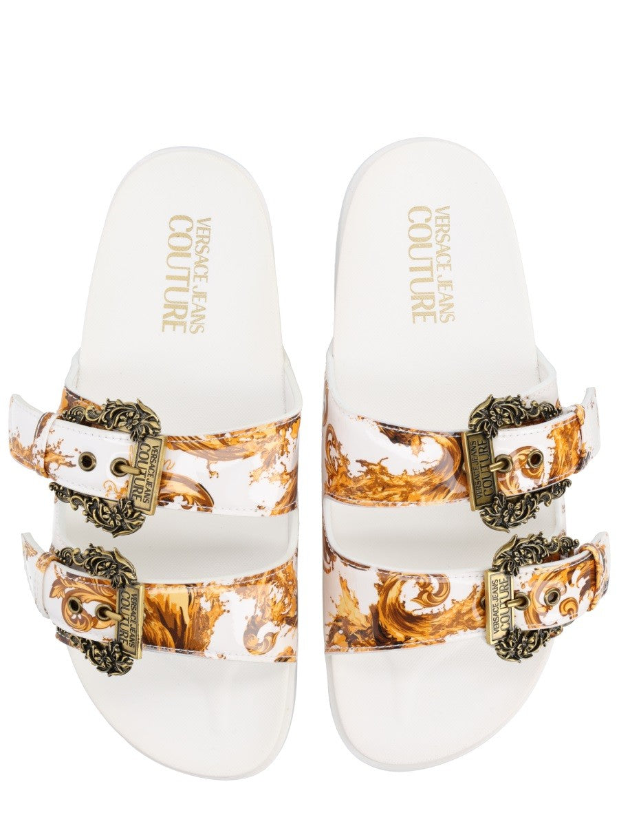 Versace Jeans Couture Women's Sandal Arizona White