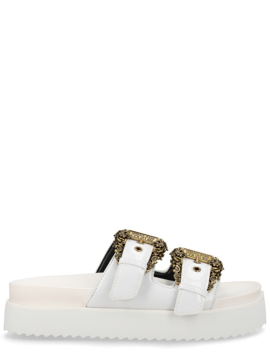 Versace Jeans Couture Women's Sandal Arizona White