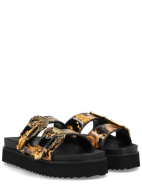 Versace Jeans Couture Women's Sandal Arizona Black