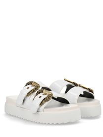 Versace Jeans Couture Women's Sandal Arizona White