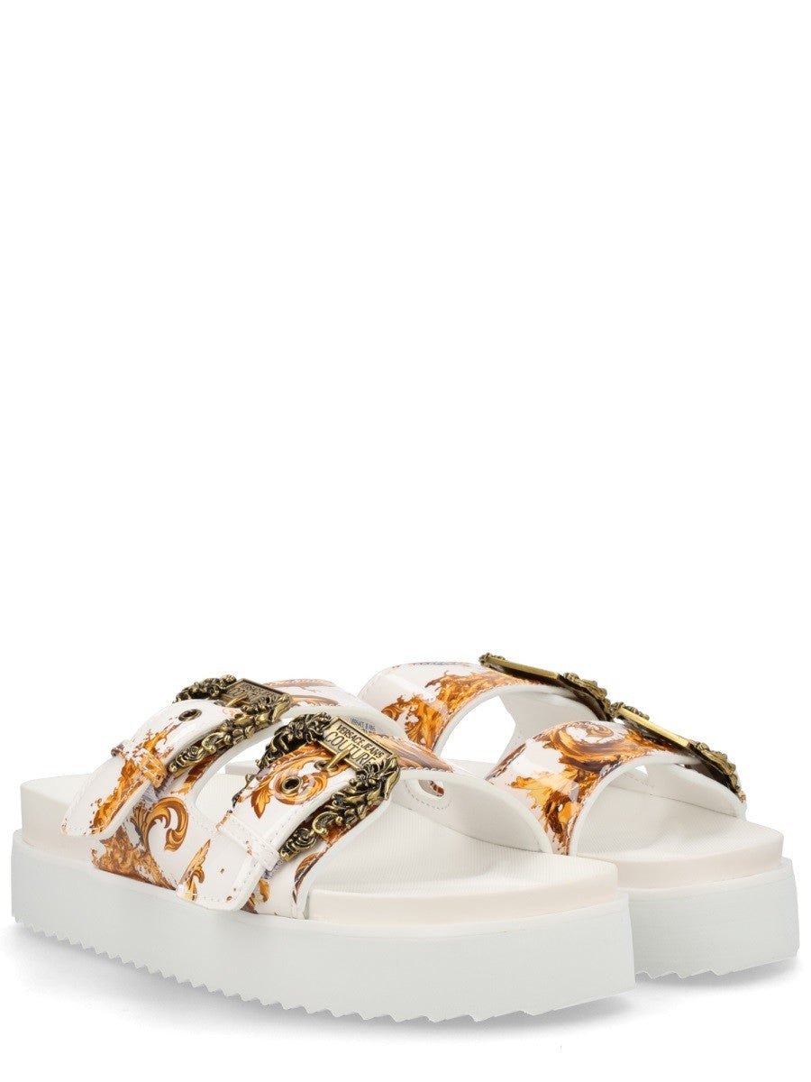 Versace Jeans Couture Women's Sandal Arizona White