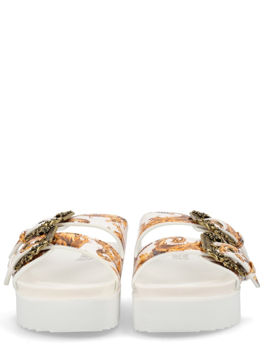 Versace Jeans Couture Women's Sandal Arizona White
