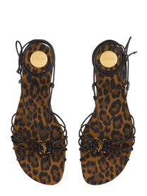 Saint Laurent Women's Sandal Babylone Pattern