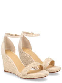 Castañer Women's Sandal Berna White