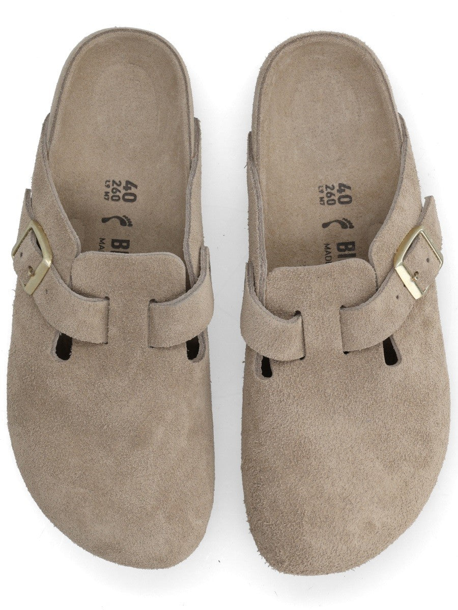 Birkenstock Unisex Sandal Boston Beige