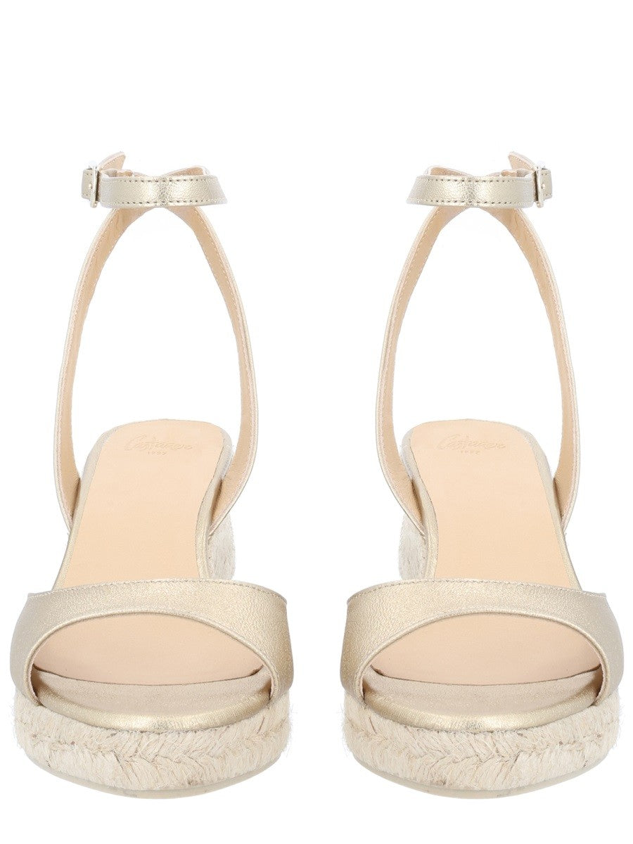 Castañer Women's Sandal Brook Gold