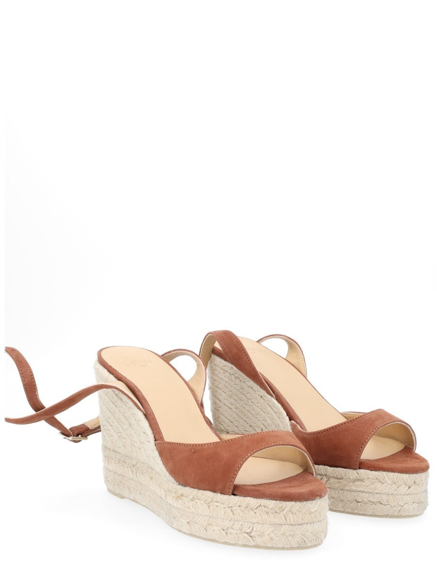 Castañer Women's Sandal Brook 8ED Brown