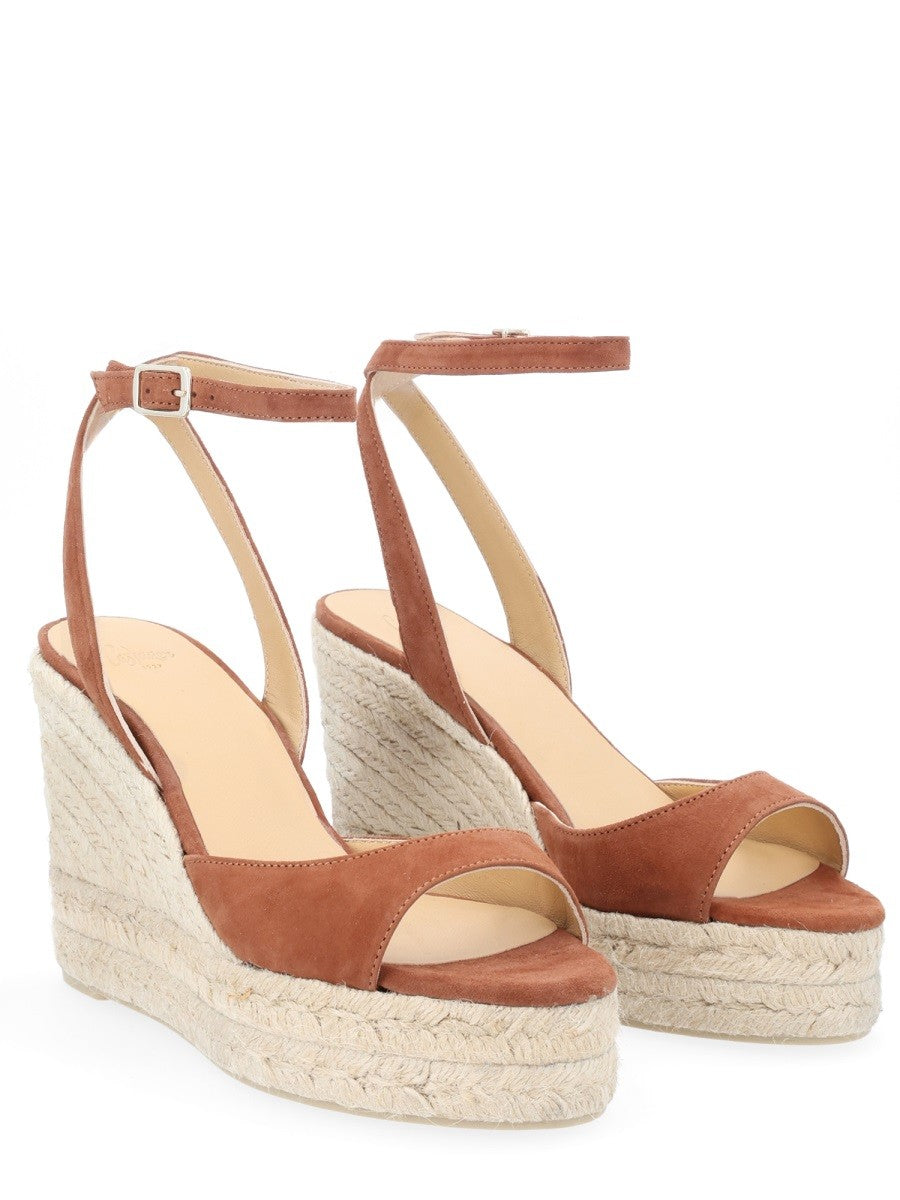 Castañer Women's Sandal Brook 8ED Brown