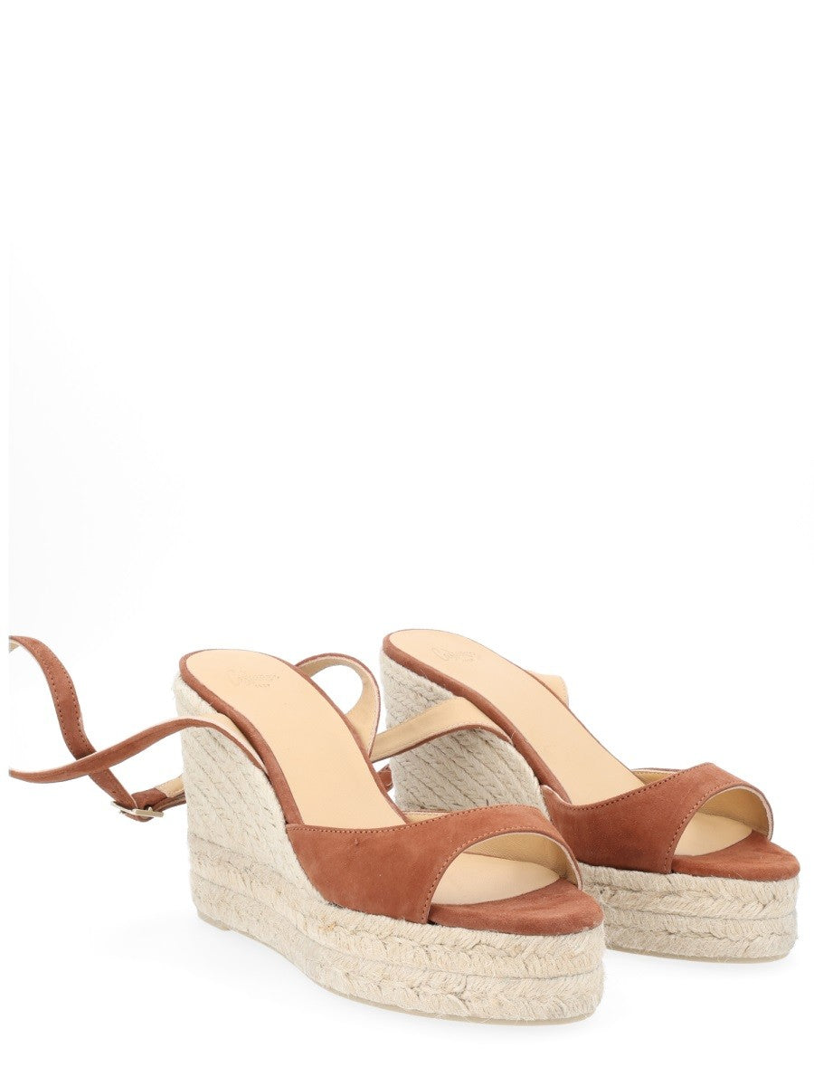 Castañer Women's Sandal Brook 8ED Brown