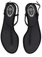 Rene Caovilla Women's Sandal Diana Black, view 5