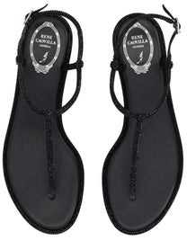 Rene Caovilla Women's Sandal Diana Black