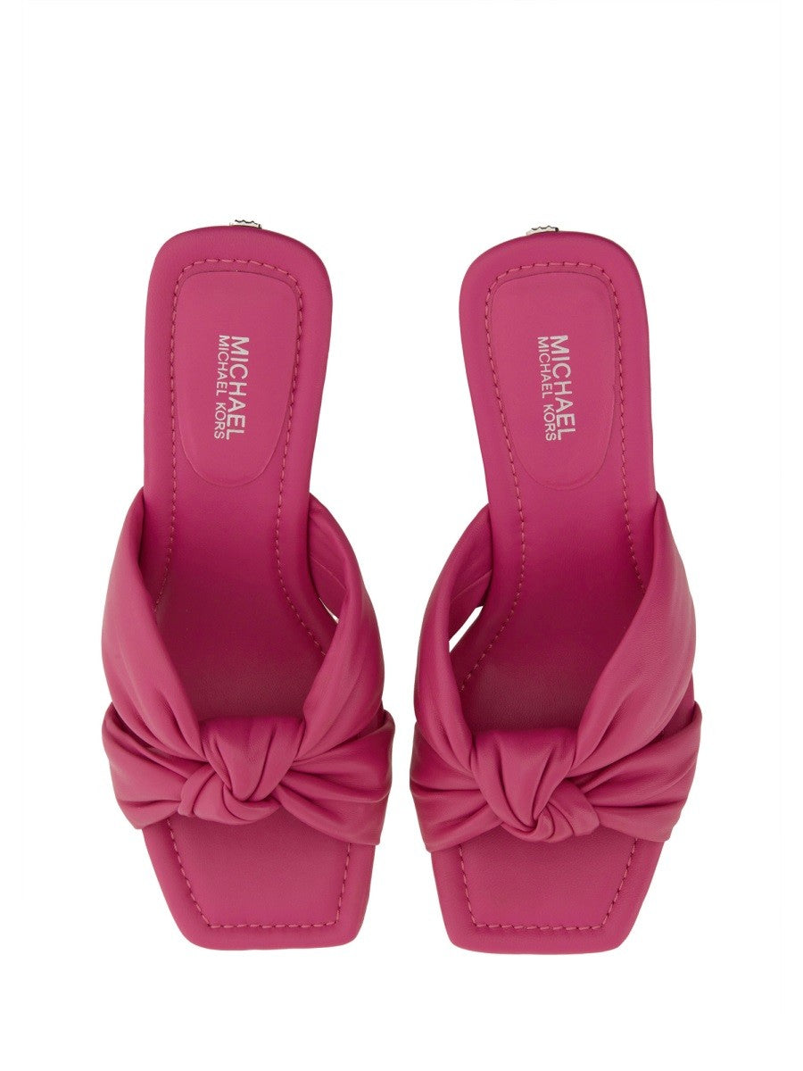 Michael Kors Women's Sandal Elena Pink, view 5