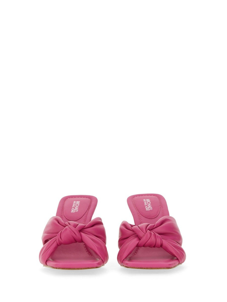 Michael Kors Women's Sandal Elena Pink, view 4