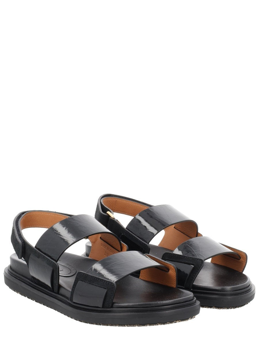Marni Women's Sandal Fussbett Black