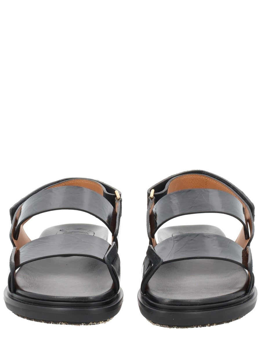 Marni Women's Sandal Fussbett Black