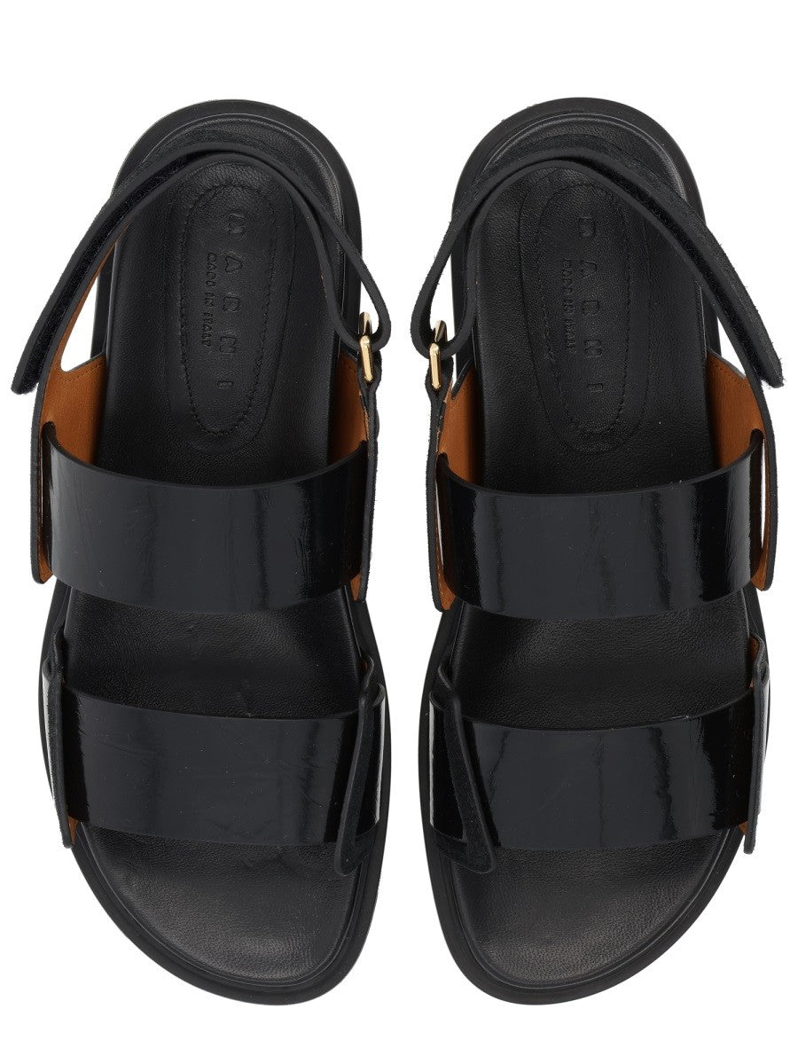 Marni Women's Sandal Fussbett Black