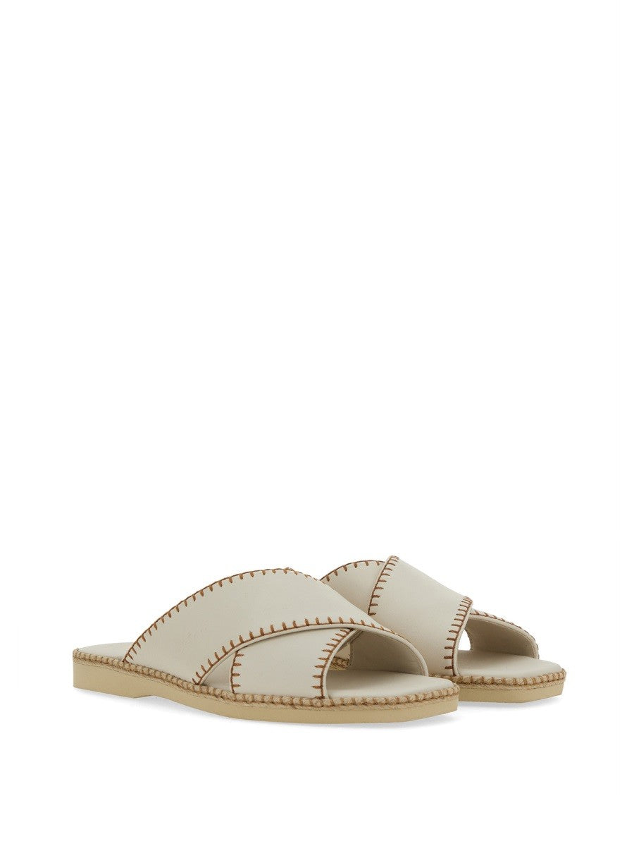Hogan Women's Sandal H660 White, view 3