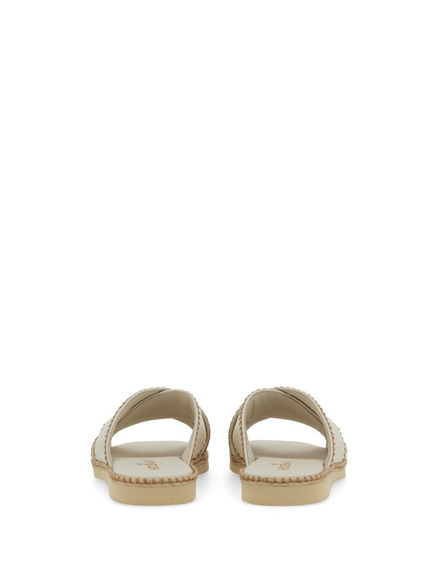 Hogan Women's Sandal H660 White