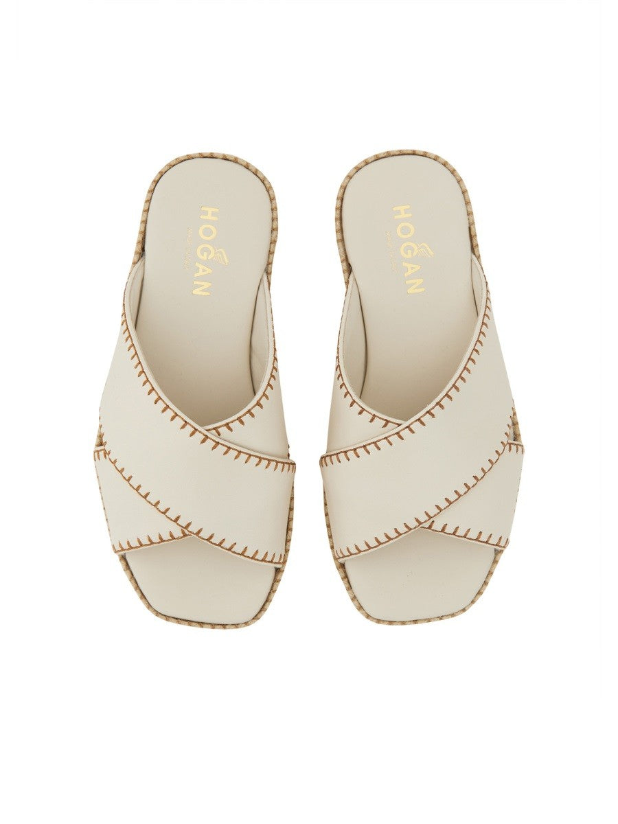 Hogan Women's Sandal H660 White
