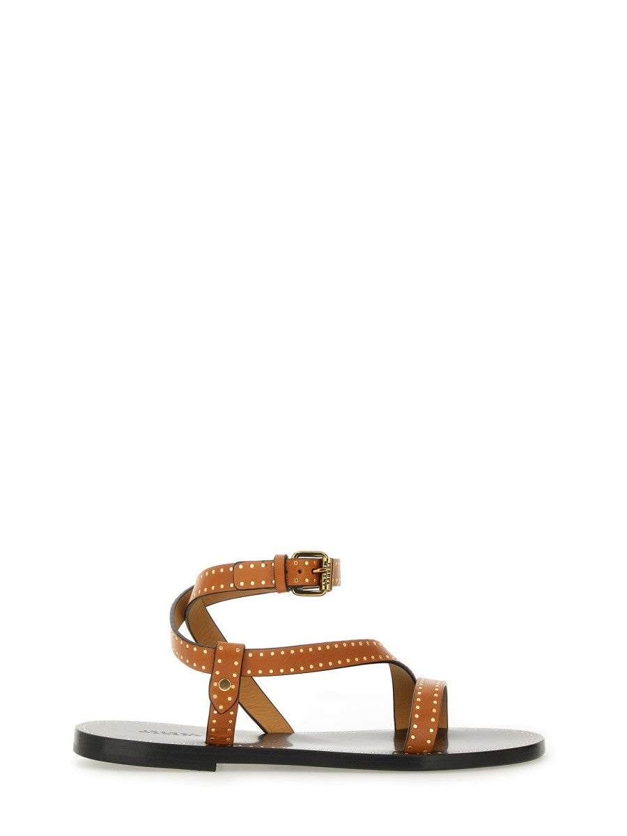 ISABEL MARANT Women's Sandal Jopee Brown