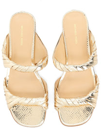 Michael Kors Women's Sandal Kiana Gold
