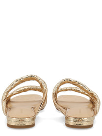 Michael Kors Women's Sandal Kiana Gold
