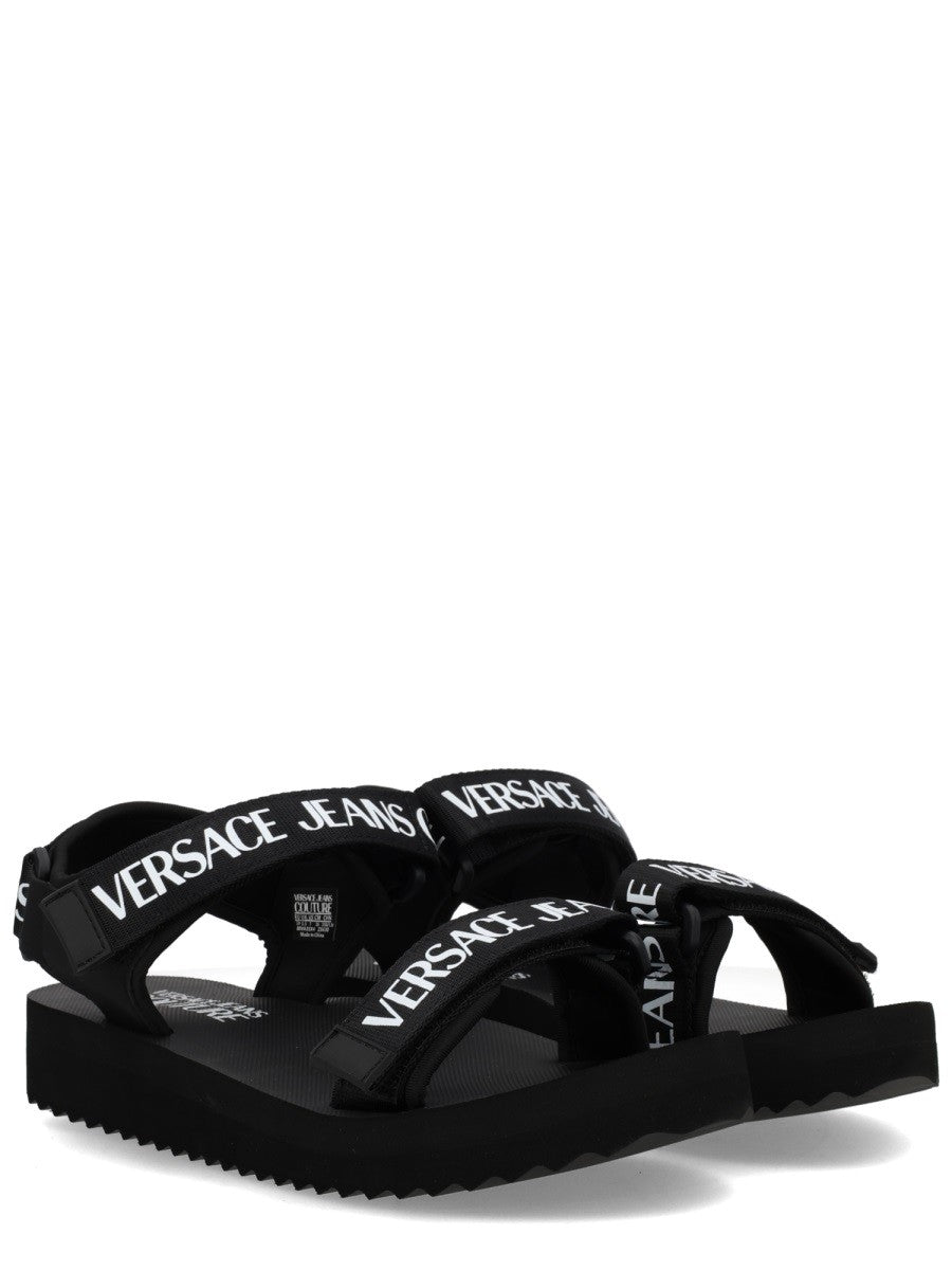 Versace Jeans Couture Women's Sandal Miami Black