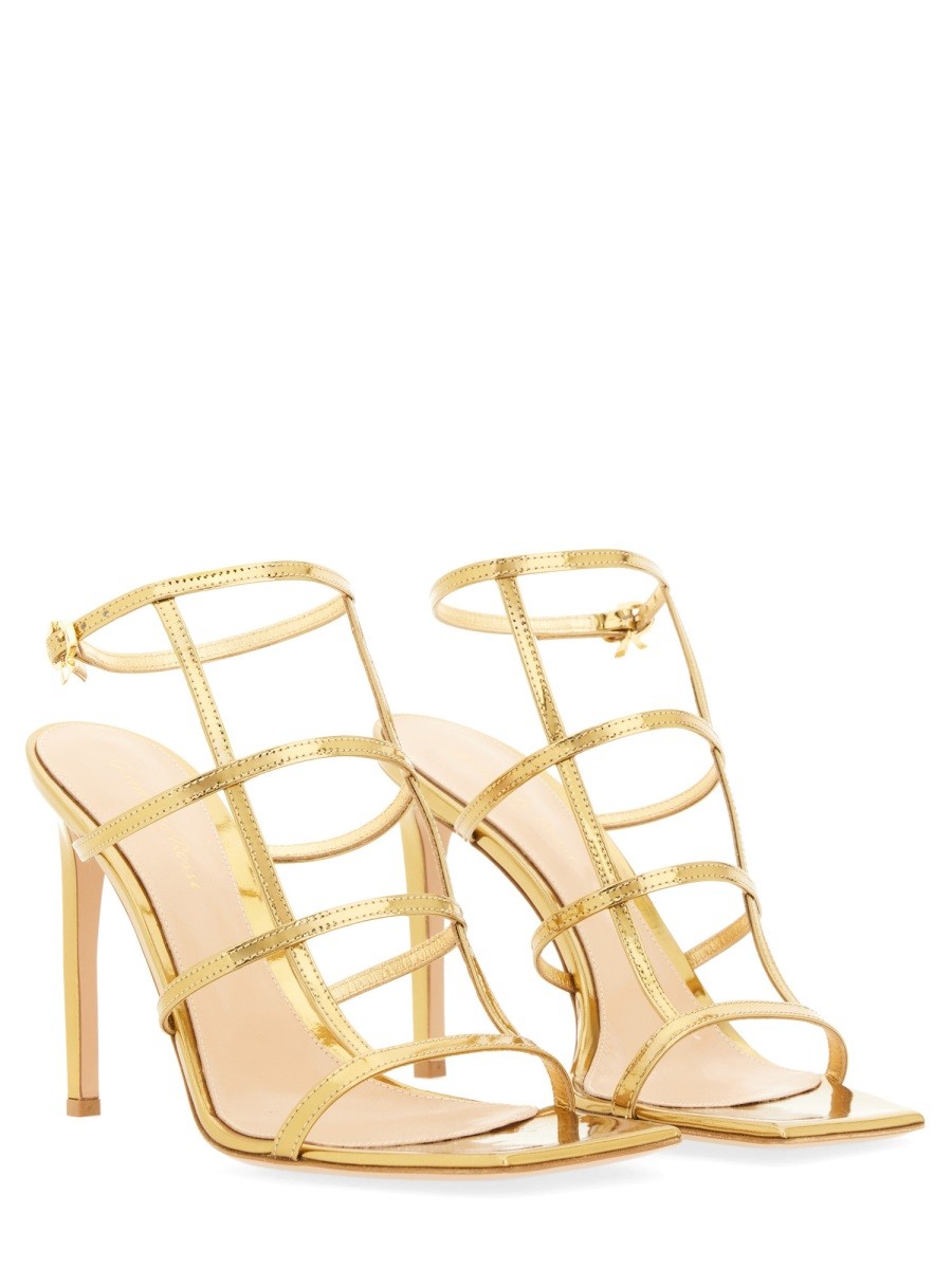 Gianvito Rossi Women's Sandal Mondry Gold, view 2