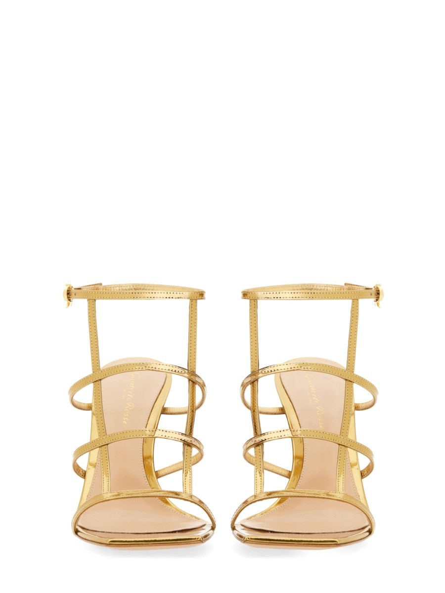 Gianvito Rossi Women's Sandal Mondry Gold, view 4