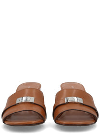 Tory Burch Women's Sandal Mule Leelee Brown