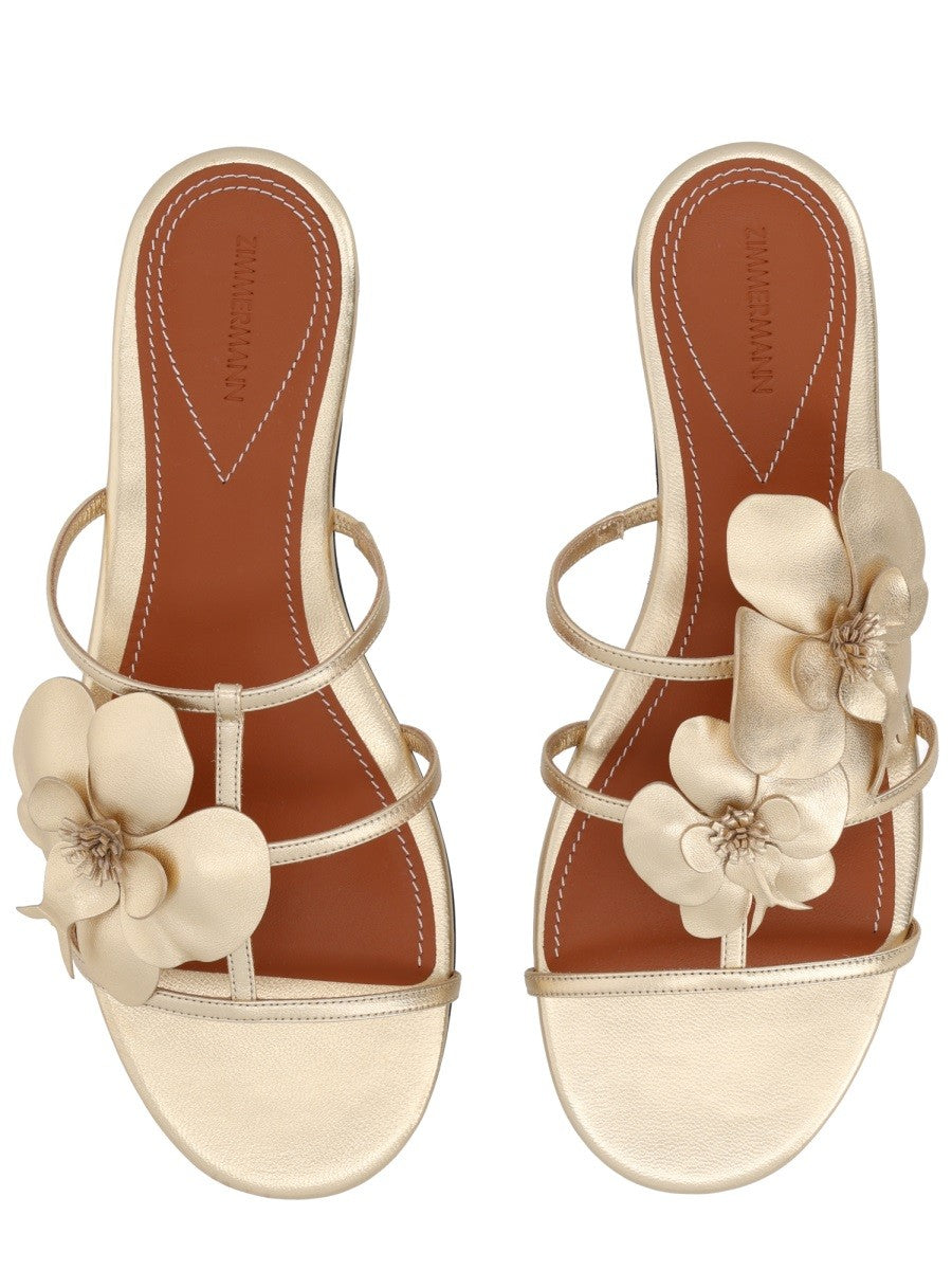 Zimmermann Women's Sandal Orchid Gold, view 5