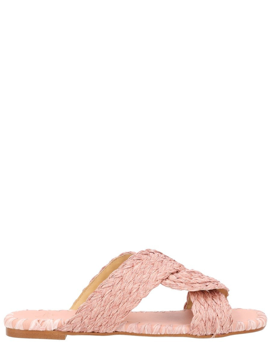 Castañer Women's Sandal Padme Blue