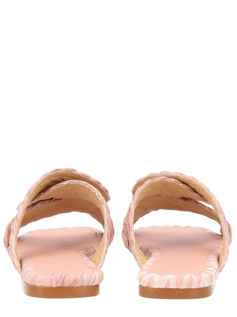 Castañer Women's Sandal Padme Blue, view 4