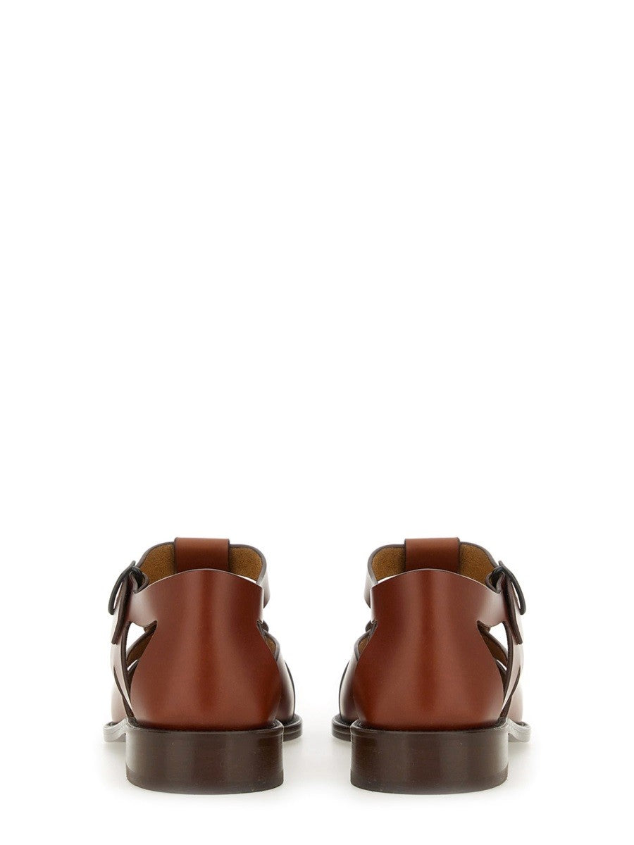 Hereu Women's Sandal Peach Brown