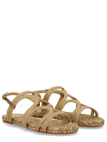 Castañer Women's Sandal Pitra Gold