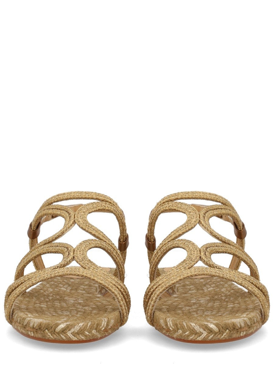 Castañer Women's Sandal Pitra Gold