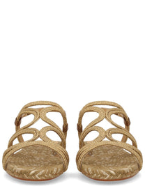 Castañer Women's Sandal Pitra Gold