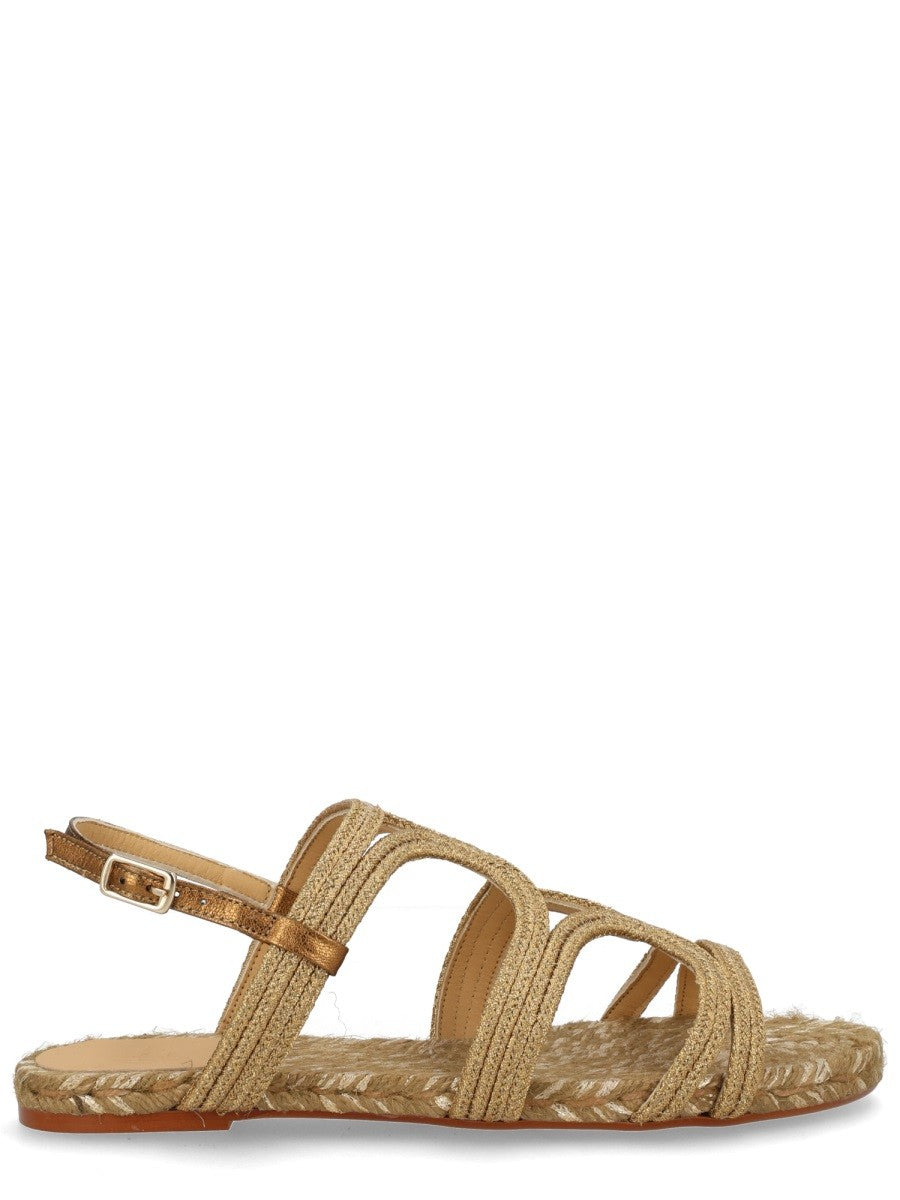 Castañer Women's Sandal Pitra Gold