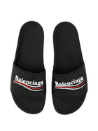 Balenciaga Men's Sandal Pool Slide Black, view 4