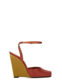 Saint Laurent Women's Sandal the Scandal Red