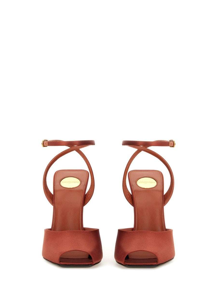 Saint Laurent Women's Sandal the Scandal Red