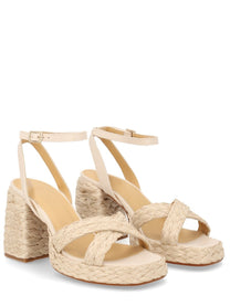 Castañer Women's Sandal Valeriette White